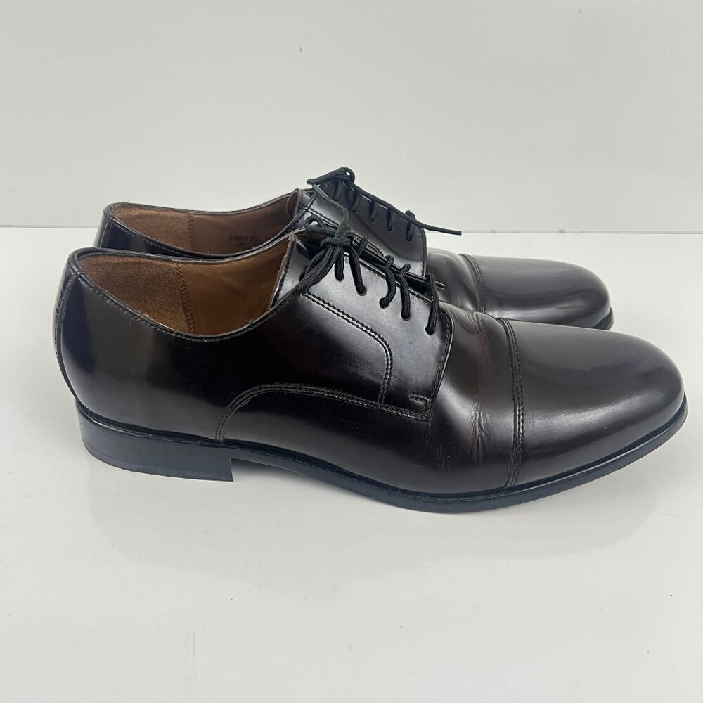 Florsheim  Broxton Cap Toe‎ Oxford Dress Shoe Size 12 D  11222-601 Burgundy